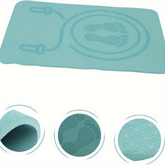 Shockproof Skipping Sports Mat Extra Thick High Density Yoga Mat Non Slip
