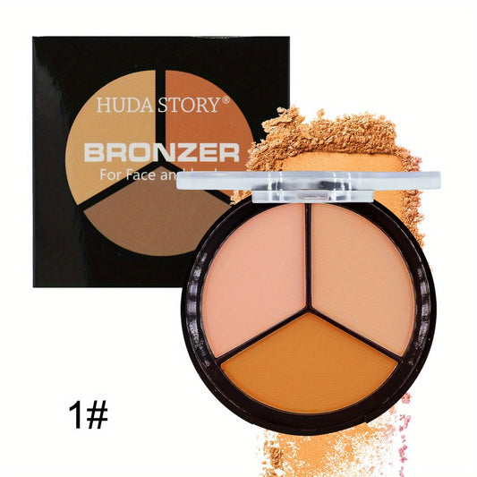 Earth Tone 3 Eyeshadow Palette Travel Size Makeup Palette