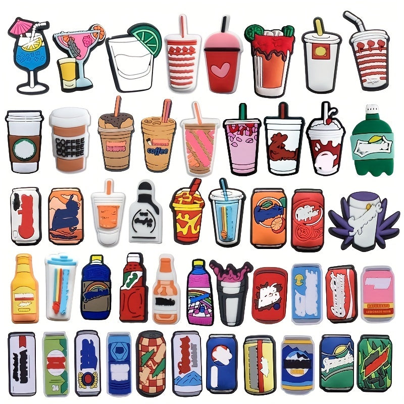 Lot Of 16-48 City Beer Drink Bottle Mexican Men Women Shoe Charms Decor