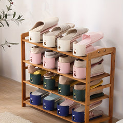 Shoe Rack Storage Artifact Space-saving Double-layer Shoe Cabinet