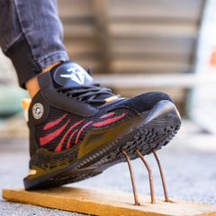 Steel Toe Work Safety Shoes Stab-resistant Industrial Construction Sneakers