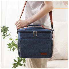 Large Capacity Waterproof Lunch Bag for Outings and Picnics
