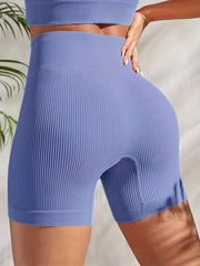 High Waist Yoga Running Shorts Women's Activewear