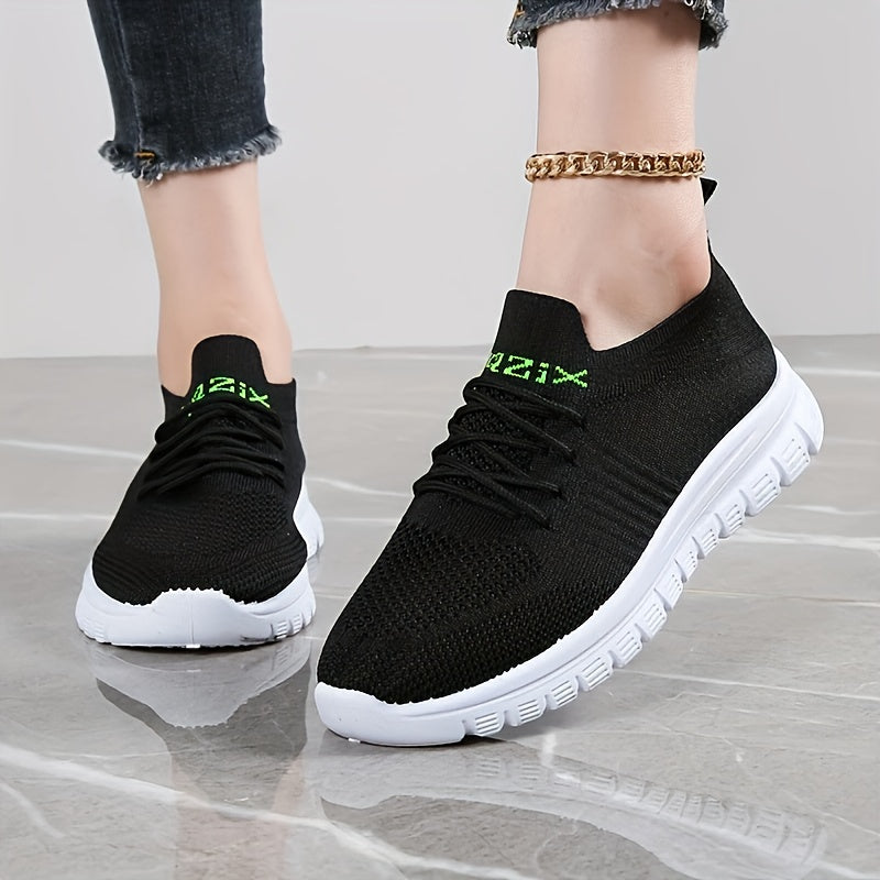 Mesh Breathable Running Shoes Lightweight Non slip Low Top Sneakers