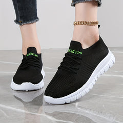 Mesh Breathable Running Shoes Lightweight Non slip Low Top Sneakers
