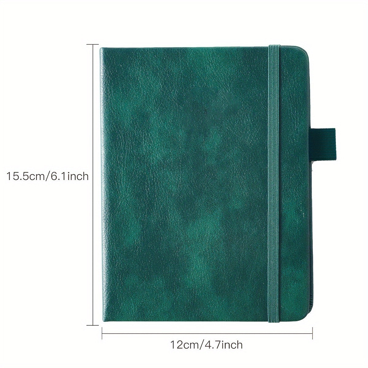 A6 PU Leather Password Book with Alphabet Tabs & Pen Holder
