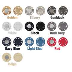 5Pairs Magnetic Buttons Invisible Metal Button Sewing Supplies