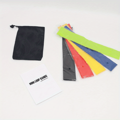 5pcs Yoga Tension Stretching Elastic Circle Resistance Belt for Body Shaping