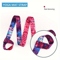 Adjustable Yoga Mat Storage Strap Fitness Stretching Rope