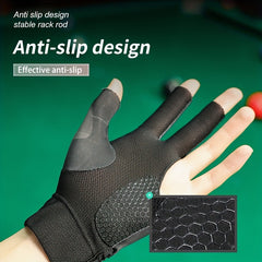 Professional Billiard Gloves Light And Breathable Non slip Three finger Fingerle