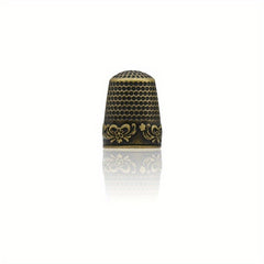 Metal Sewing Thimble Rings Hand DIY Red Bronze Shield
