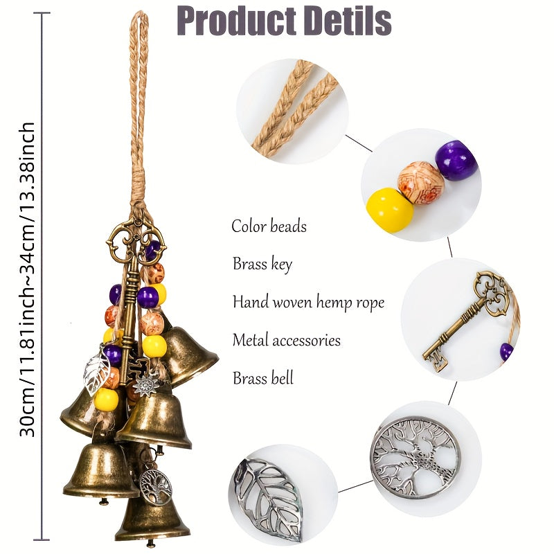 Witch Bells Set Clear Negative Energy & Enhance Your Home Decor