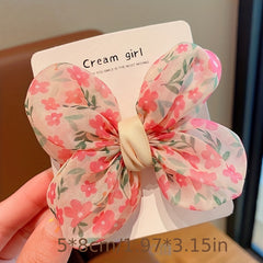 Girls Butterfly Hair Clips Princess Decorative Accessories