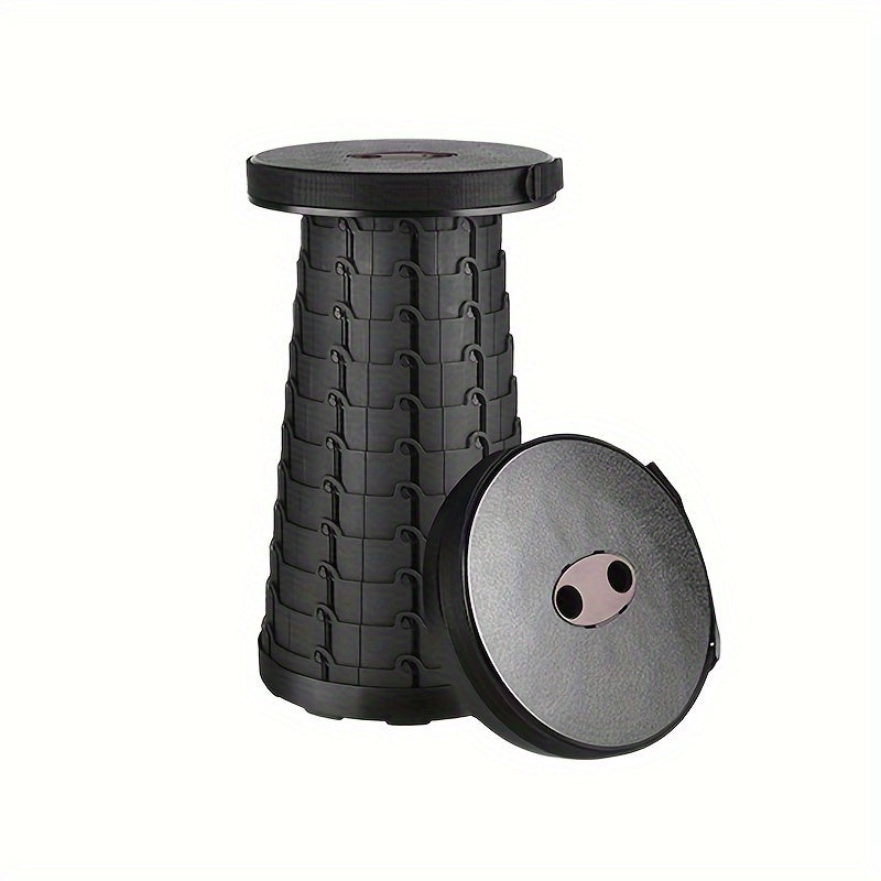 Portable Folding Telescopic Stool For Outdoor Camping Hiking Fishing Garden