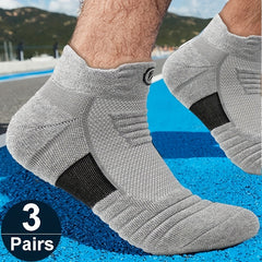 3 Pairs Men's Compression Stockings for Outdoor Activities