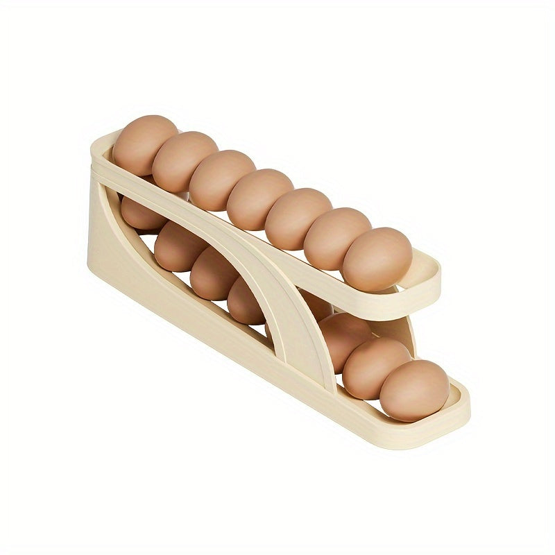 2pcs Kitchen Egg Holder for Refrigerator and Countertop