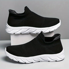 Men's Slip on Athletic Sneakers Breathable Walking Shoes Lightweight