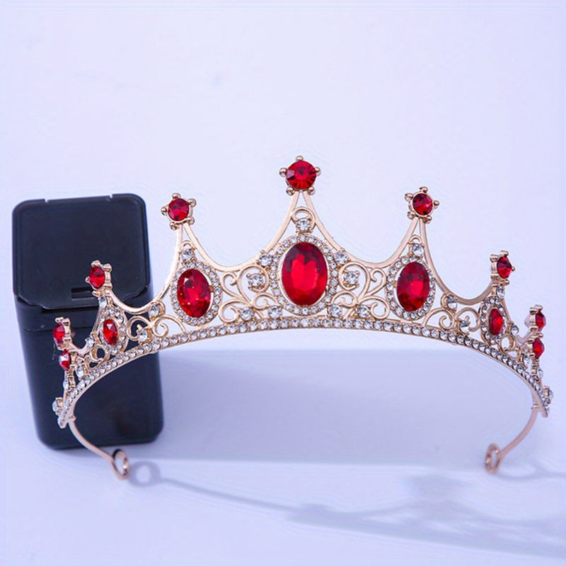 Girls Teen Charm Crown Headband Hair Accessories Birthday Party Gift Performance