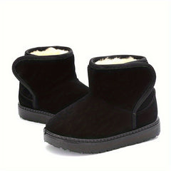 Warm Fleece Snow Boots Girls | Soft Winter Outdoor Hiking Shoes