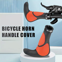 Bike Handlebar Grip Covers TPR Rubber Ergonomic Anti Slip For MTB
