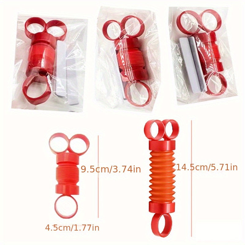 2pcs Pop Tube Toys Finger Popper Toys Relieve Stress and Anxiety Sensory Toys
