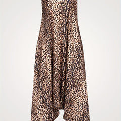 Leopard Print Cami Jumpsuit Sleeveless Boho Summer Style