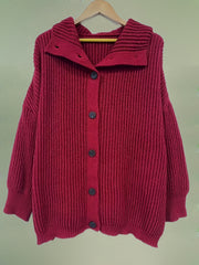 Button Up Long Sleeve Cardigan