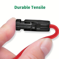 6 Pairs MC4 Waterproof Solar Panel Cable Connectors