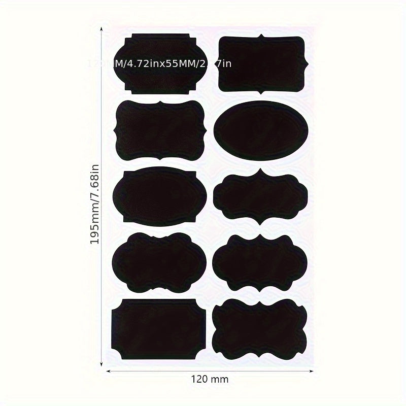 6pcs Label Stickers for School Office and Home