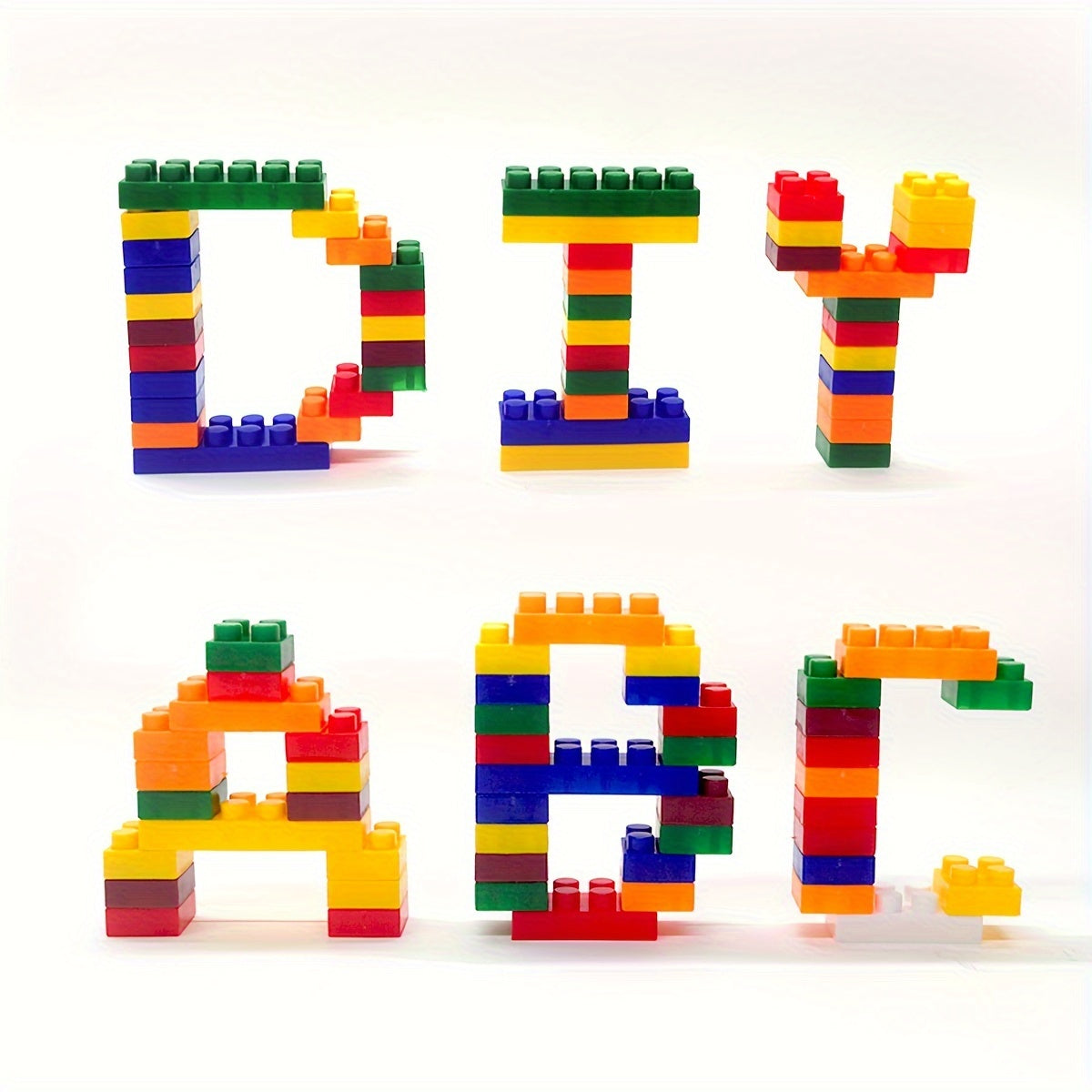 100pcs Building Block Set Random Colors DIY Gift Halloween Thanksgiving