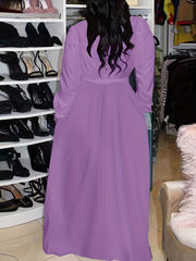Maxi Shirt Dress With Belt