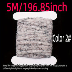 5M Rayon Chenille Yarn Fishing Fly Tying Material