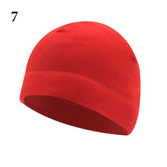 Unisex Warm Fleece Hats for Hiking Cycling