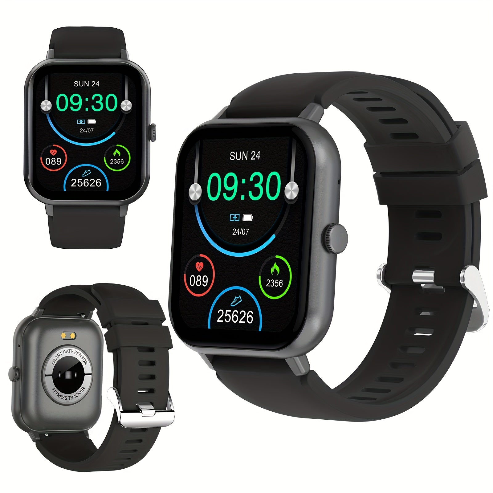 Smart Bracelet Sports Heart Rate Blood Pressure Full Touch Smart Watch