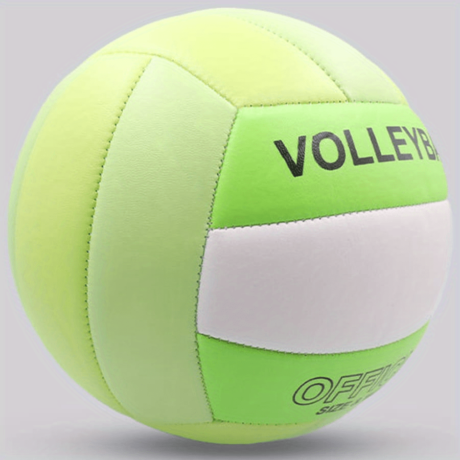 Outdoor Beach Volleyball PU Leather Soft Training Ball