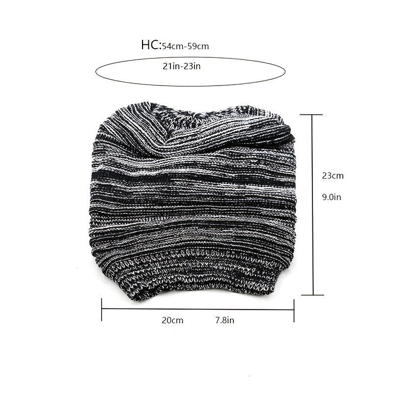 Anti Cold Warm Knitted Sheer Hat