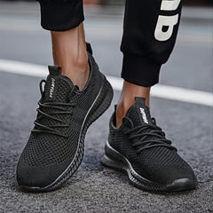 Men's Knit Running Shoes Lightweight Athletic Sneakers