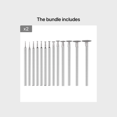 Diamond Needle Jade Grinding Tools for Polishing and Grinding Thin Jade Pieces