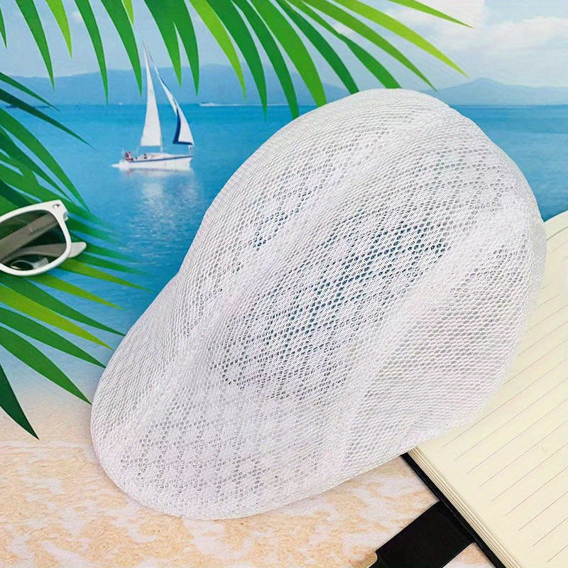 Mesh Hole Sun Hat Forward Cap for Adult