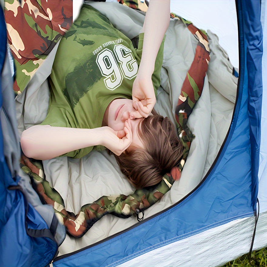 Thick Military Camping Sleeping Bag 3 Season Warm Portable Waterproof