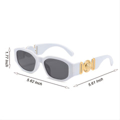 Rectangle Sunglasses 90s Vintage Driving Glasses