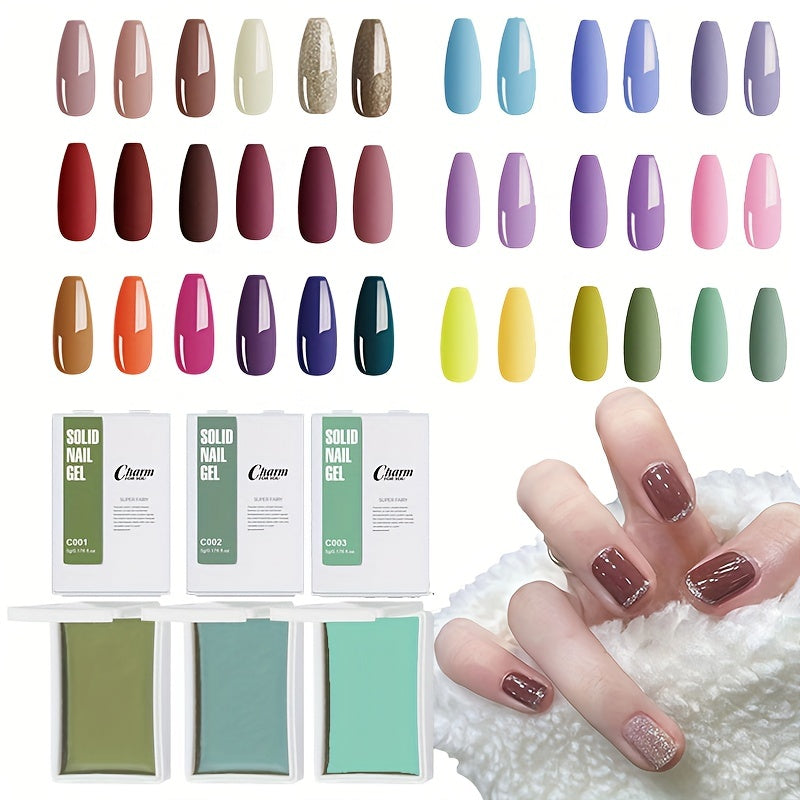 CHARM FOR YOU Gel Nail Polish 20 Colors Nude Neutrals
