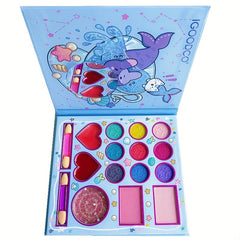14 Colors Eyeshadow & Lipstick Palette for Girls' Makeup