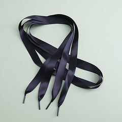 Satin Candy Ribbon Shoelaces Double Sided Polyester Lace