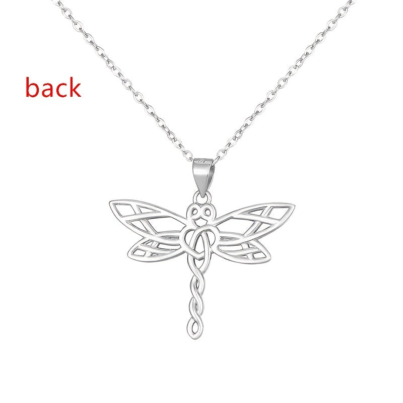 Dragonfly Necklace To My Granddaughter Gift Box Included