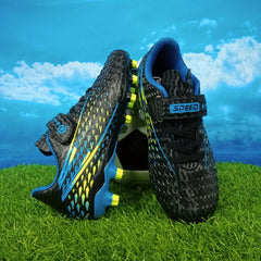 Youth Spiked Football Cleat Non-Slip Outdoor Soccer Shoes
