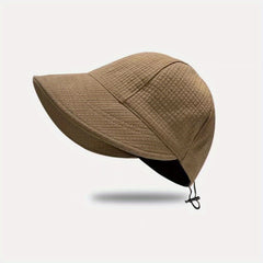 Casual Bucket Hat Wide Brim Sunscreen Baseball Cap for Women