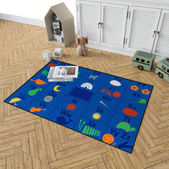 Alphabet Seating Carpet for Kids Room