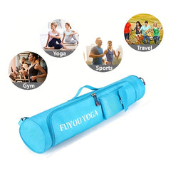 Large Yoga Mat Bag with Multifunctional Pockets - Fitness Sports Yoga