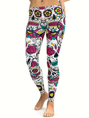 Halloween-Inspired Leggings for Yoga Running & More